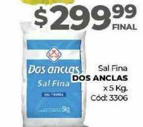 Diarco Sal Fina Dos Anclas oferta
