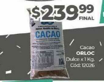 Diarco Cacao Orloc Dulce oferta