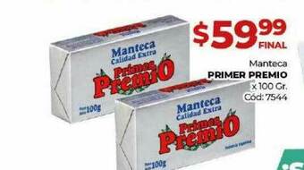 Diarco Manteca Primer Premio oferta