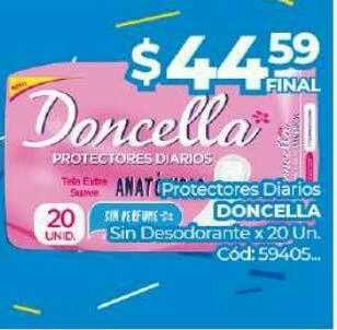 Diarco Protectores Diarios Doncella Sin Desodorante oferta