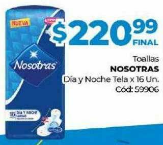 Diarco Toallas Nosotras Dia Y Noche Tela oferta