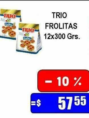 Dulcenter Trio Frolitas oferta
