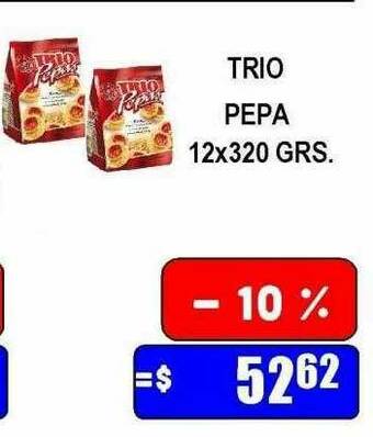 Dulcenter Trio Pepa oferta