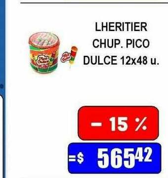 Lheritier Chup Pico Dulce
