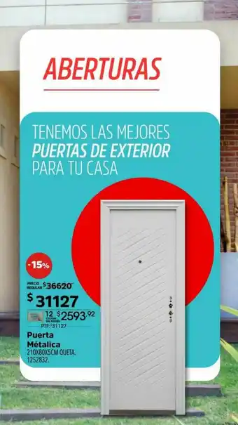 Easy Puerta Métalica oferta