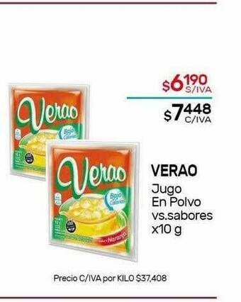 Nini Mayorista Verao Jugo En Polvo oferta