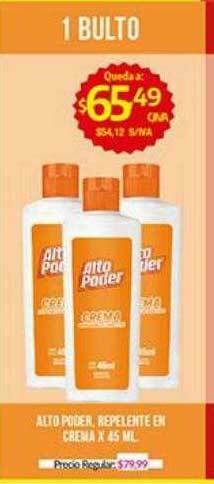 Alto Poder Repelente En Crema
