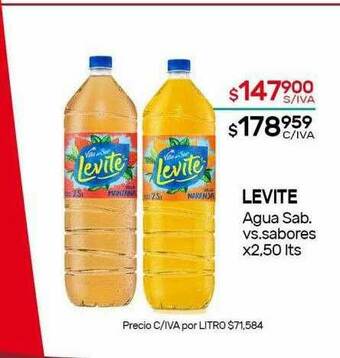 Nini Mayorista Levite Agua Sab oferta