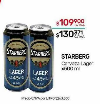 Nini Mayorista Starberg Cerveza Lager oferta