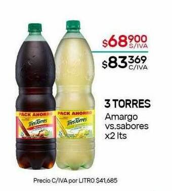 Nini Mayorista 3 Torres Amargo Vs Sabores oferta