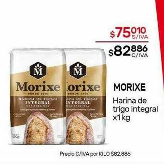 Nini Mayorista Morixe Harina De Trigo Integral oferta