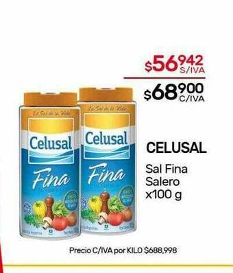 Nini Mayorista Celusal Sal Fina Salero oferta