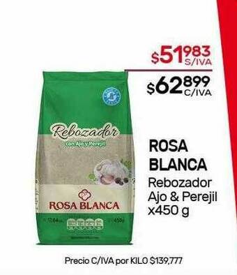 Nini Mayorista Rosa Blanca Rebozador Ajo & Perejil oferta