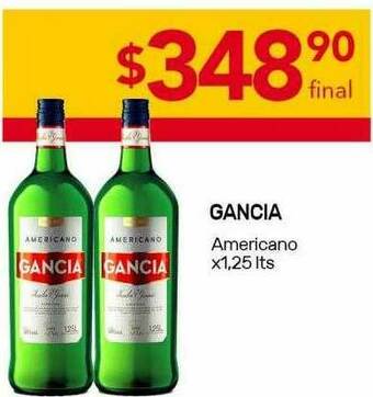 Nini Mayorista Gancia Americano oferta