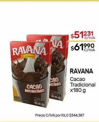 Nini Mayorista Ravana Cacao Tradicional oferta