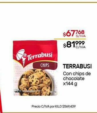 Nini Mayorista Terrabusi Con Chips De Chocolate oferta