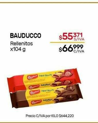 Nini Mayorista Bauducco Rellenitos oferta