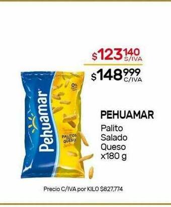 Nini Mayorista Pehuamar Palito Salado Queso oferta