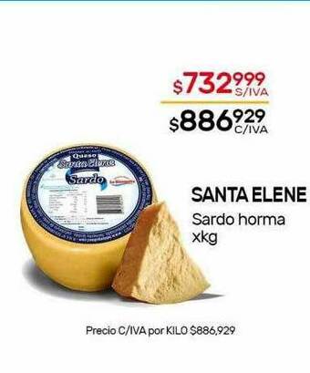 Nini Mayorista Santa Elene Sardo Horma oferta