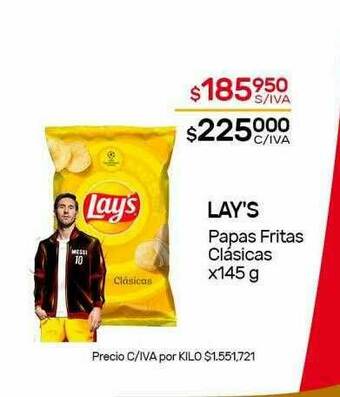 Nini Mayorista Lay's Papas Fritas Clásicas oferta
