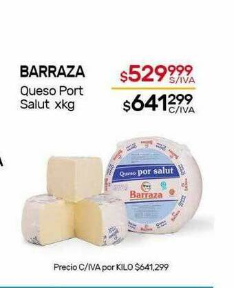 Nini Mayorista Barraza Queso Port Salut oferta