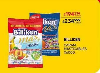 Nini Mayorista Billiken Caram. Masticables oferta