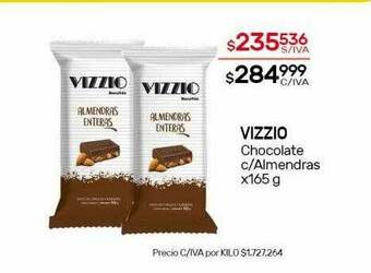 Nini Mayorista Vizzio Chocolate C Almendras oferta