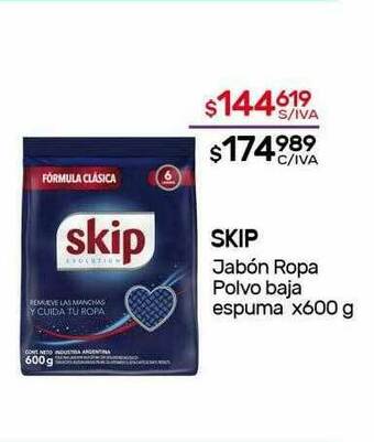 Nini Mayorista Skip Jabón Ropa Polvo Baja Espuma oferta
