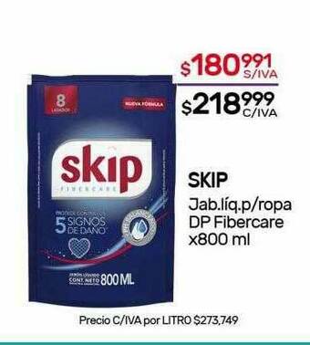 Nini Mayorista Skip Jab Líq P Ropa Dp Fibercare oferta