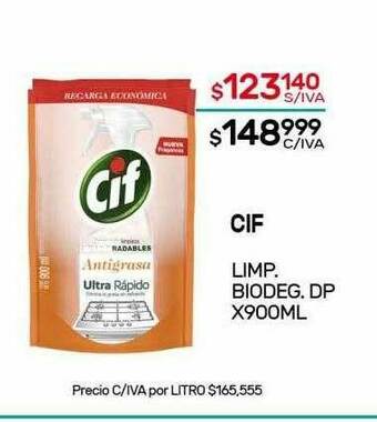 Cif Limp Biodeg Dp