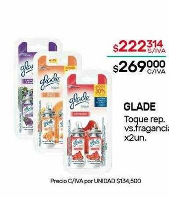 Nini Mayorista Glade Toque Rep Vs Fragancias oferta