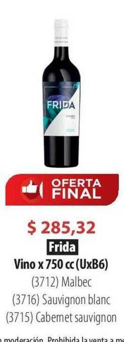 Parodi Frida Vino oferta