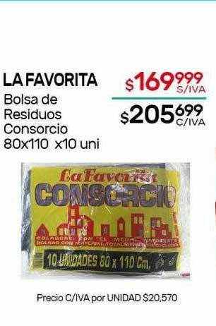 Nini Mayorista La Favorita Bolsa De Residuos Consorcio oferta