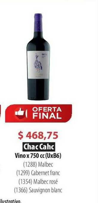 Parodi Chac Chac Vino oferta