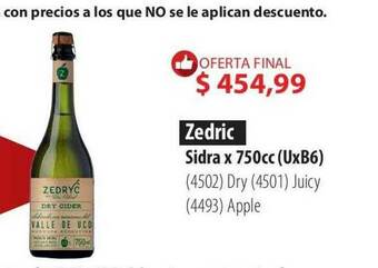 Parodi Zedric Sidra oferta