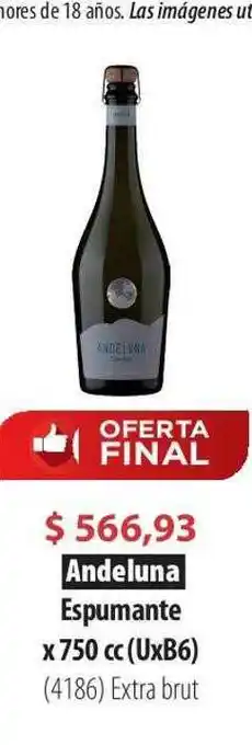 Parodi Andeluna Espumante oferta