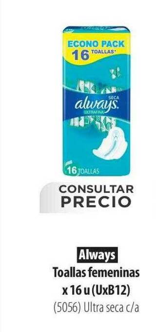 Parodi Always Toallas Femeninas oferta