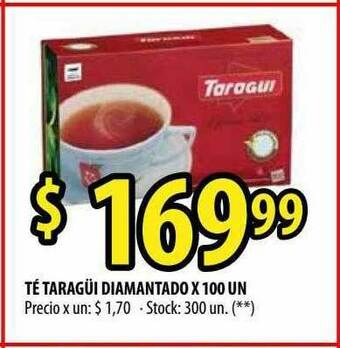 Punto Mayorista Té Taragüí Diamantado oferta