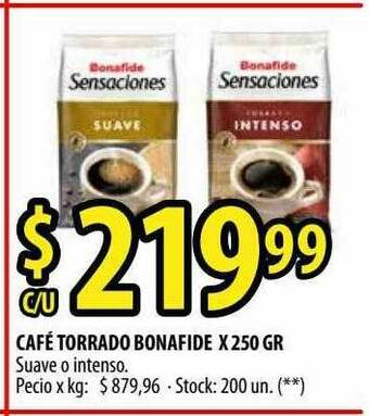 Punto Mayorista Café Torrado Bonafide oferta