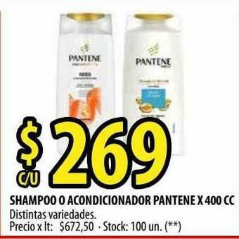 Punto Mayorista Shampoo O Acondicionador Pantene oferta