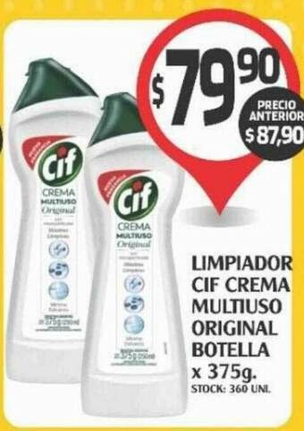 Limpiador Cif Crema Multiuso Original Botella