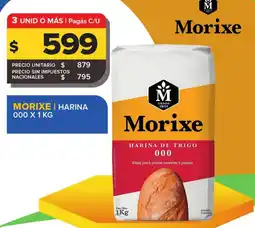 Carrefour Maxi Morixe harina 000 oferta