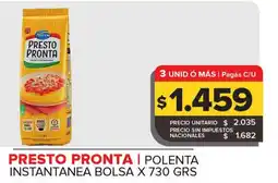 Carrefour Maxi Presto pronta polenta instantanea bolsa oferta