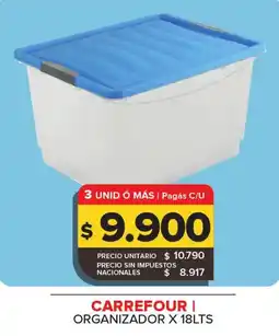 Carrefour Maxi Carrefour organizador oferta
