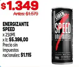 Makro Speed energizante oferta