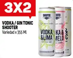 Makro Shooter vodka/gin tonic variedad oferta