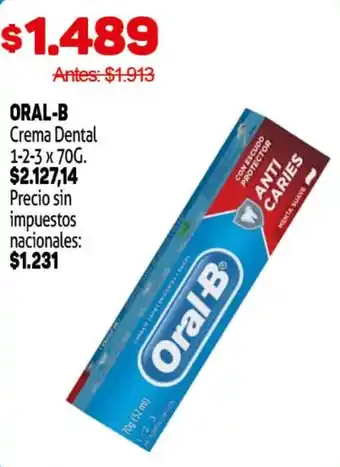 Makro Oral-B crema dental oferta