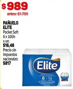 Makro Elite pañuelo pocket soft oferta