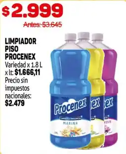 Makro Procenex limpiador piso variedad oferta