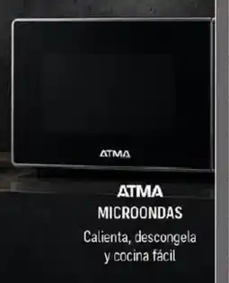 Makro Atma microondas calienta, descongela y cocina fácil oferta